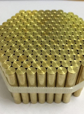 定制直纹拉花H59黄铜棒C3604六角棒6.35 8 10 20 25 切割黄铜圆饼