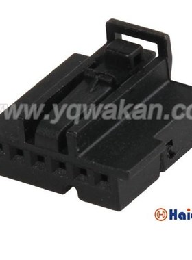 DJ7064B-0.6-21 适用奔驰尾灯6孔汽车接插件 含端子  1-969508-2