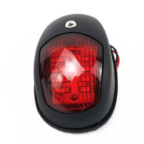 船用游艇LED光源12V-24V5W红绿航行灯左右舷灯信号灯HX2066正品
