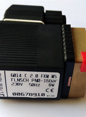 宝德型电磁阀 6014C1.5/2.0 FLNSCH 空压机加载电磁阀 板式电磁阀