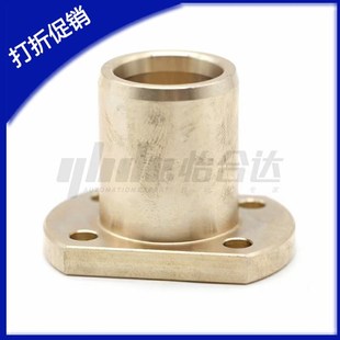 d12 d16 L30 L35 L25 L20 无油衬套铜合金带法兰OFG65 L15