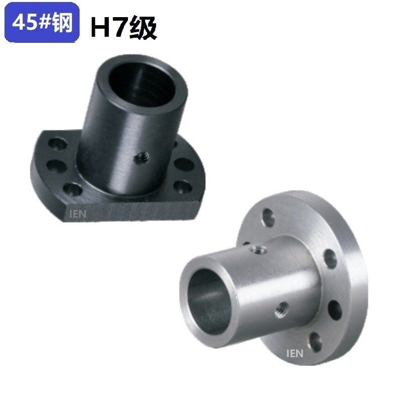 法兰型导向轴支座带定位孔型对边法兰GAP11 12 16-D16 20 25 30