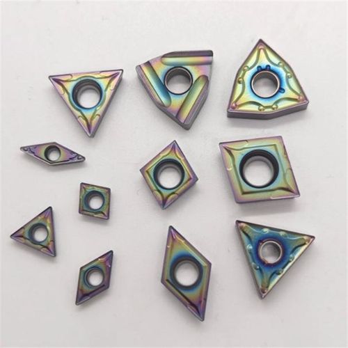 七彩车刀片数控车刀片外圆内孔高硬淬火用WNMG0804/TNMG1604切刀