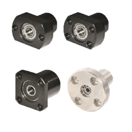 双轴承法兰型带座轴承BFP02 03 04 06-6001 6201zz-25 40 30