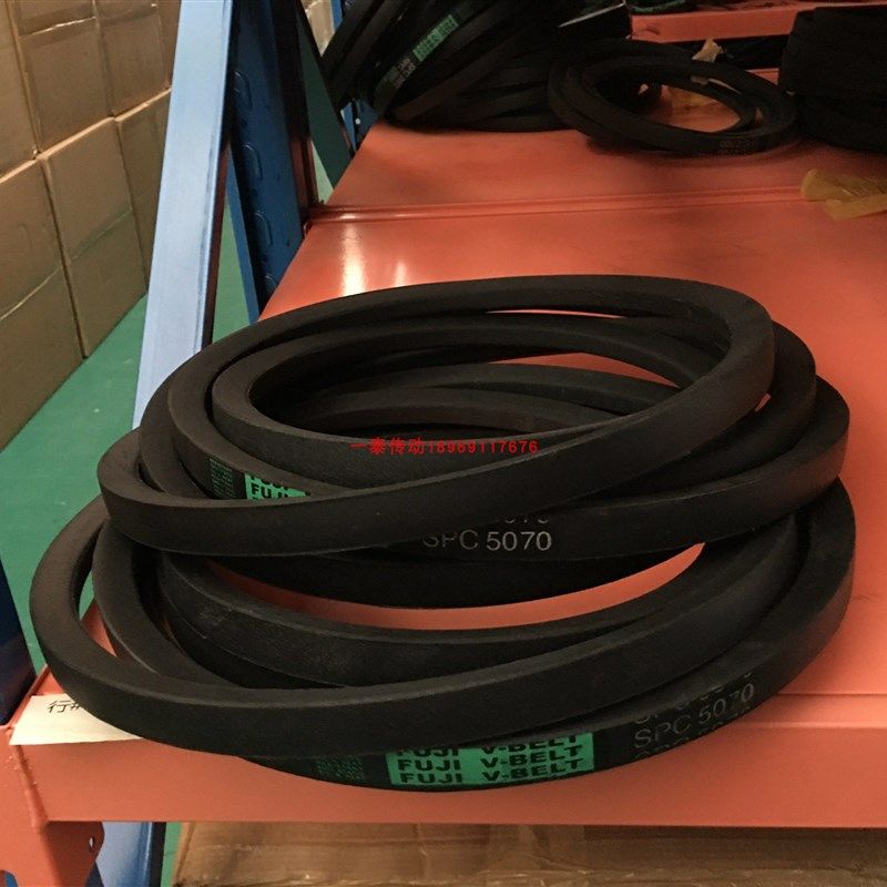 日本FUJI V-BELT富士进口风机冷却塔橡胶工业传动皮带SPC5070