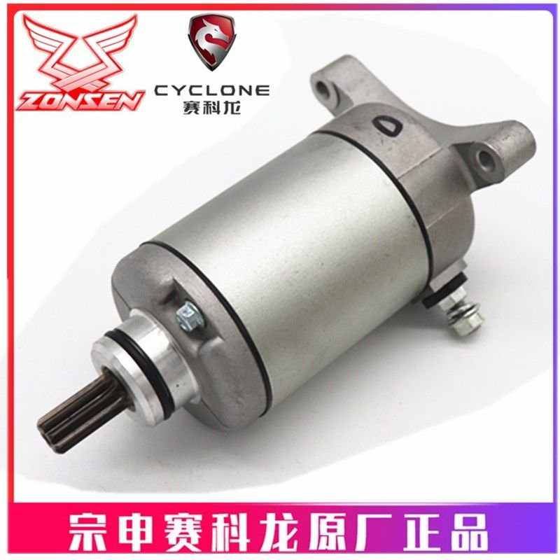 宗申赛科龙RT3原厂马达ZS250T-3 XQ250启动电机 起动电机改装大林