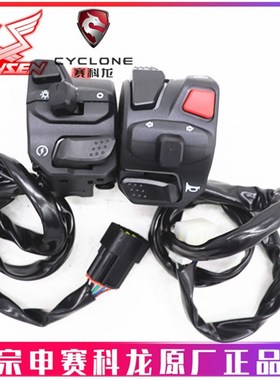 宗申赛科龙RX4 RX3S原厂手把ZS500GY左右开关闸把 转向 照明开关