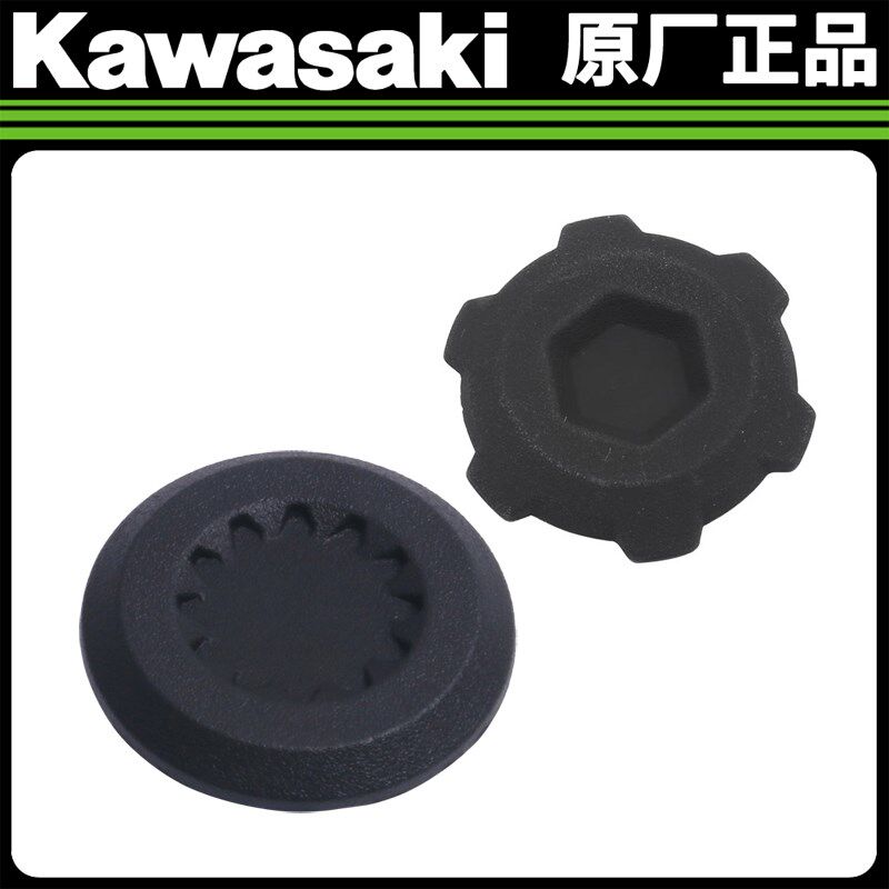 川崎ZX-4R/ZX-4RR/Ninja400/Z400原厂上联板堵盖方向柱堵头塑料盖