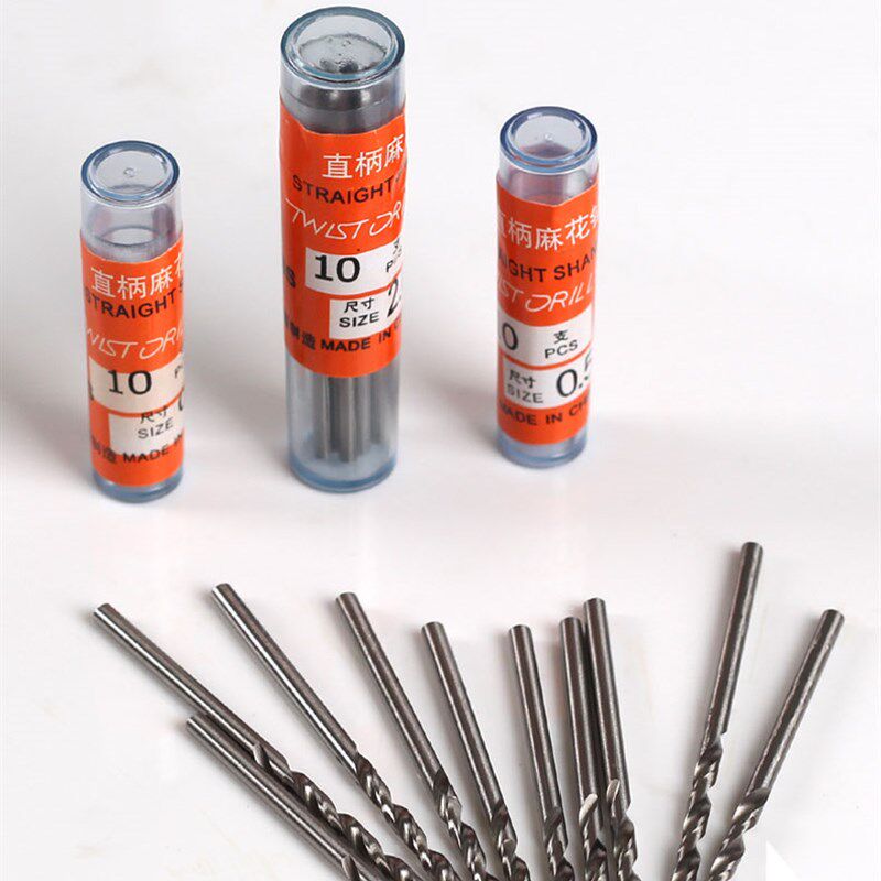 直柄麻花钻 核桃金刚菩提 佛珠珍珠打孔机微型小钻头0.5-2.5