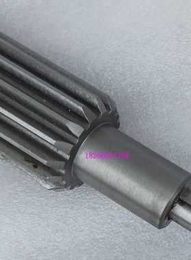 ZX50CZX6350ZX750钻铣床水平轴齿轮轴滕州钻铣床配件齿轮轴Z13齿