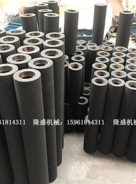 耐油磨床橡胶滚轮 磁性分离器皮辊 橡胶压辊 CF-01 180长300长500