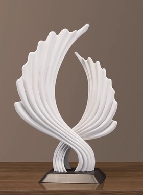 抽象玄关酒柜装饰品o摆件轻奢客厅办公室电视柜高级感家居摆设