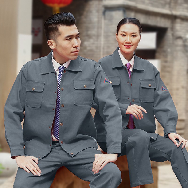 定制焊工工作服耐脏劳保服春A秋炼钢厂井下全棉煤矿阻燃服套装