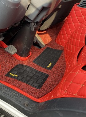 江西五十铃翼放EC5ES5EC7ES7 EM7庆铃五十铃M100M600铃咖货车脚垫