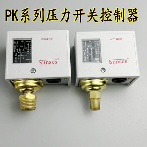 压力开关控制器PK-502 503 506 510机械式气动气压2分4分螺纹SSNS
