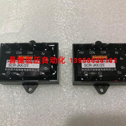 西子 SCR-JKK/2E SCR-JKK/2F G H 单相双路可控硅移相触发器模块