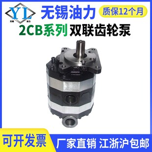 FL液压泵齿轮泵 31.5 液压双联齿轮油泵2CB