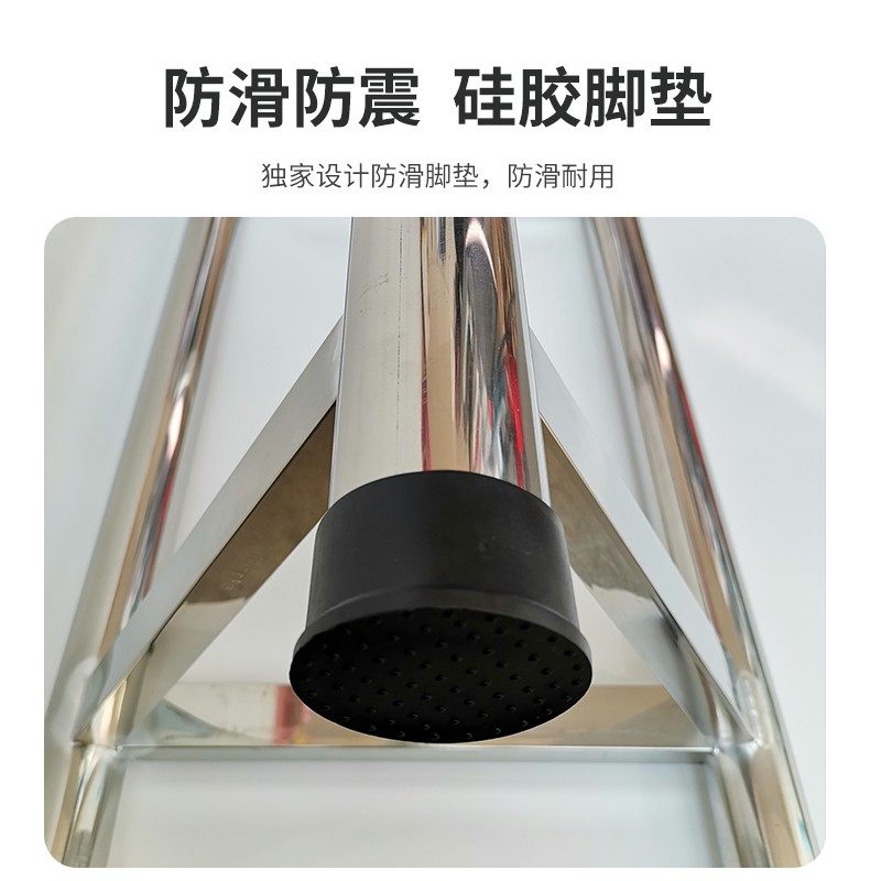 不锈钢砧板架子座落地式t商用砧板架家用菜板架厨房置物收纳神器