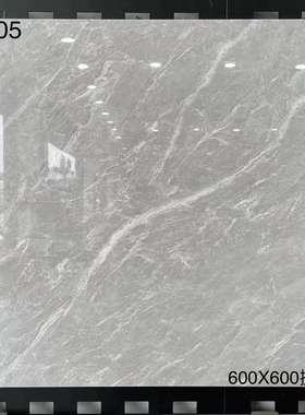 亮光纯白色瓷砖80j0x800客厅防滑地板砖 灰色通体大理壁砖600X120