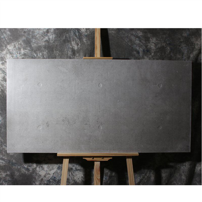 仿安藤忠雄工业风灰色微水泥瓷砖600X1200仿古地砖六个洞背景墙砖