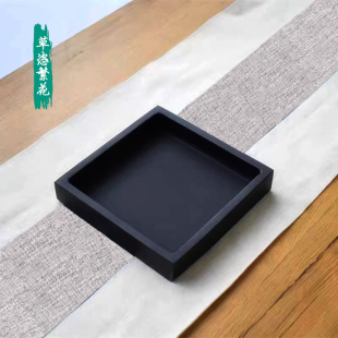 定制铁艺花器酒店茶室枯s山石底盘中式插花微景观托盘玄关盆景底