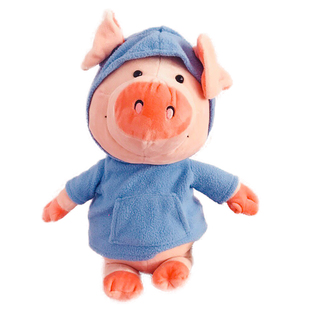 小猪威比娃娃f公仔网红猪超软玩偶睡觉抱枕可爱超丑萌床上毛绒玩