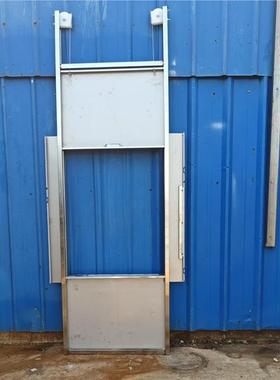 自动不锈钢传菜机小型全餐梯YFL酒门店饭店内外门中分通用货型梯