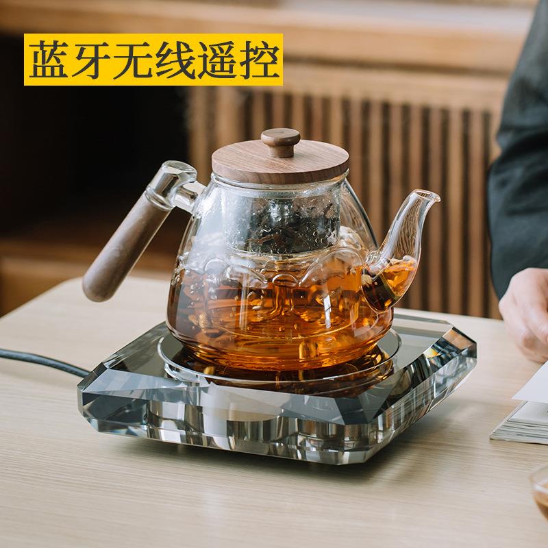 水MFX-1306晶电静陶炉茶音煮炉套装玻璃烧水壶泡茶无线遥控能煮茶