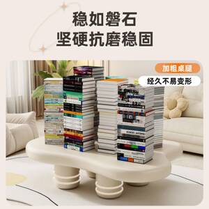 y5687978茶几法式云家朵用厅异形桌子客色小户型简约现代网红黑白