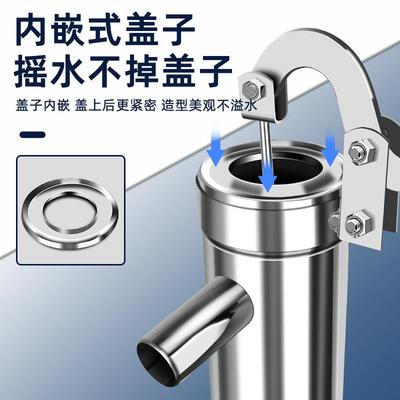 不锈压水井手动抽钢式水器老式摇手压水泵农村手手压泵水井压UEG