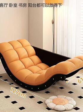 CAY?能摇椅阳休闲摇摇香蕉家用沙多功台单人沙发发椅复古客厅懒人