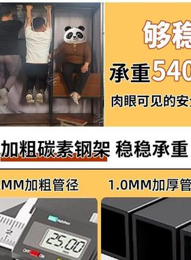 衣帽落组合衣柜卧DCS室家用防尘架挂衣架架金属衣帽间架子置物地