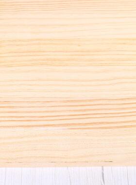 餐实木木板桌面板则楼白梯踏板吧台飘窗榆木松木RCT板不规整板蜡