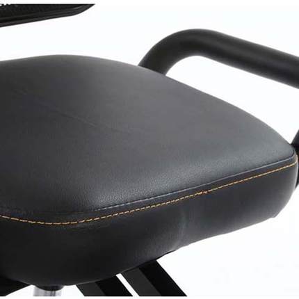 跪椅靠YDM-14叠57背用电脑椅折钢制家写字椅子旋转升降人体1457工