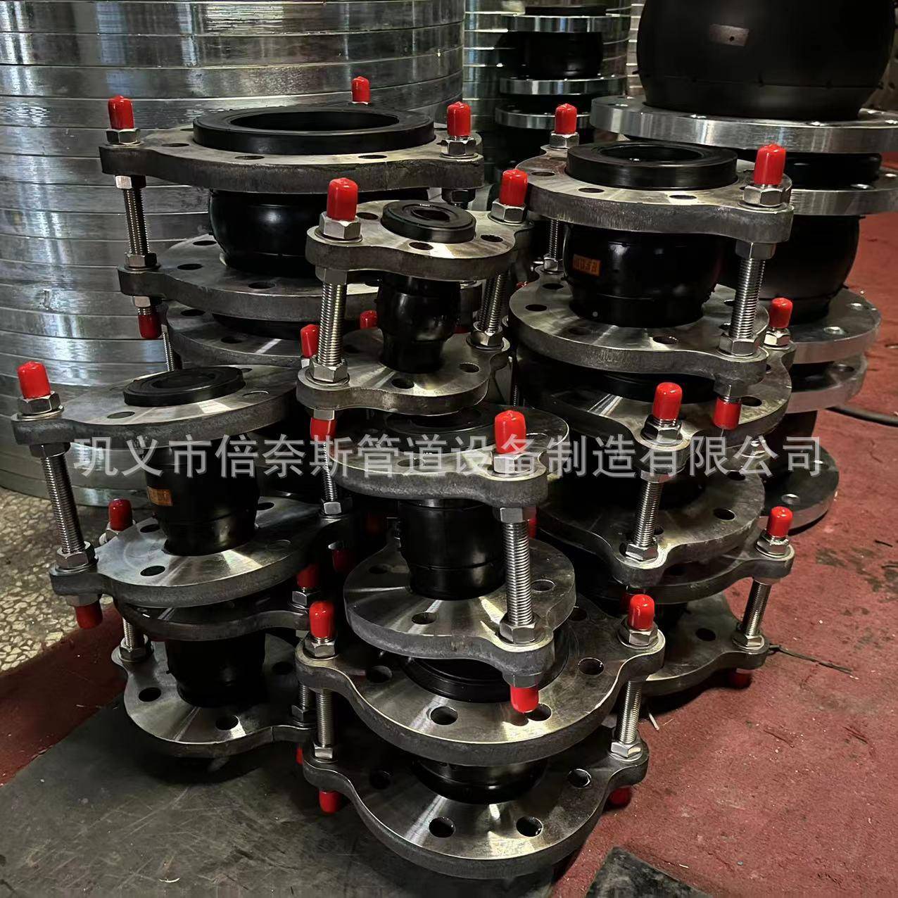 核电站用球橡胶膨胀节JGDZOW-DF-II法兰4式软连接PN0弹性接单头