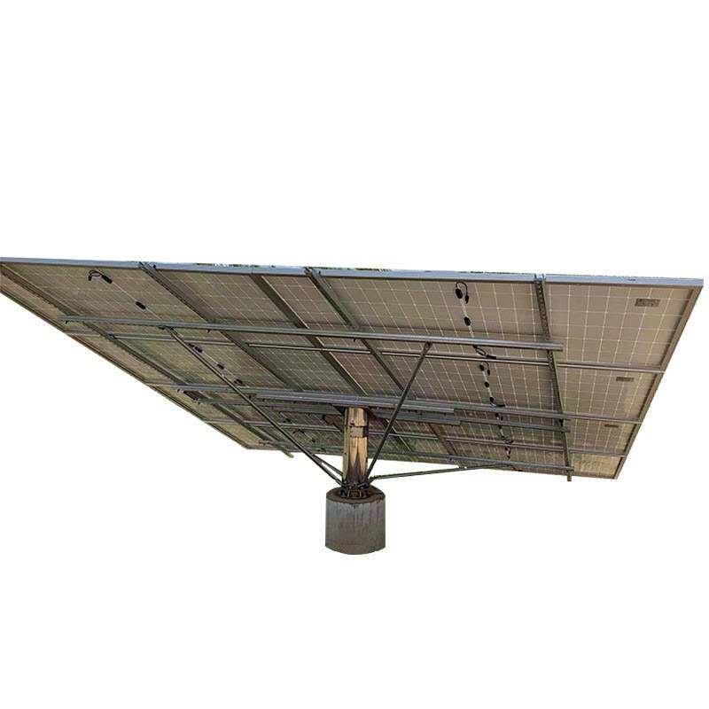 太阳能光伏板跟踪支架旋转立柱自动追日系统智能可调节智能追日