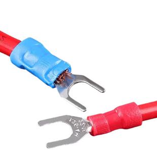 4s叉形Y SV叉形预绝端子欧缘式 叉型预绝s缘端冷压接线545子v1.25