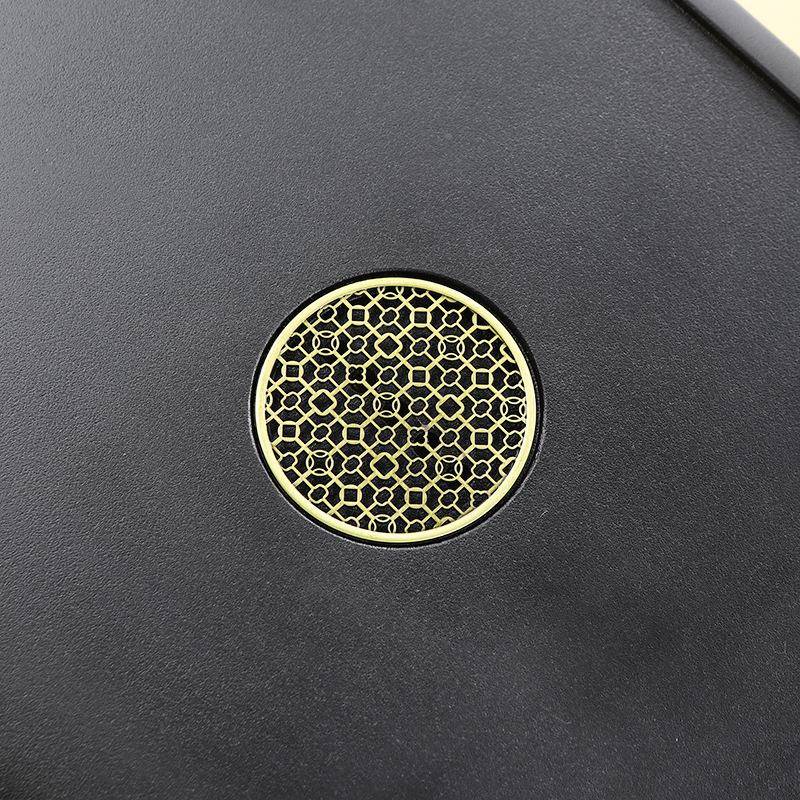 约天然金石茶盘台圆片(磨排水乌家用简现代客厅石盘石头单盘整块