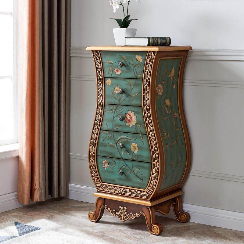 欧式四五六关斗柜实木玄式花瓶装饰柜抽屉柜纳整KPW美理收柜复古,标准件/零部件/工业耗材,车间地垫,淘宝优惠券,粉丝福利购,淘宝优惠卷