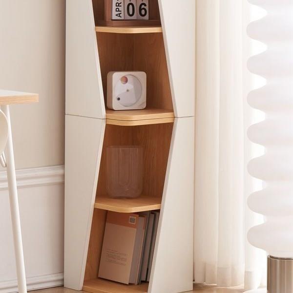 歪角柜转角书CXX架柜子玄关书柜拐角墙角柜置物架角落创意角三柜