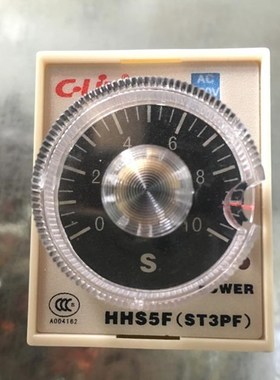 欣灵电气HHS5F(ST3PF)时间继电器断电延时开关AC220V 0-10S秒