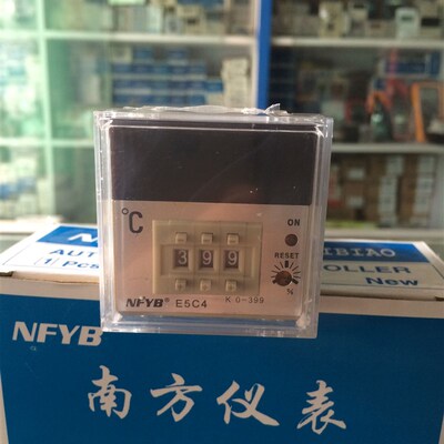 原装温州南方仪表E5C4温控仪数字温度控制器K型400