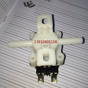 塑料电磁阀6mm 进出口外径6毫米电磁水阀12V6厘管进水阀