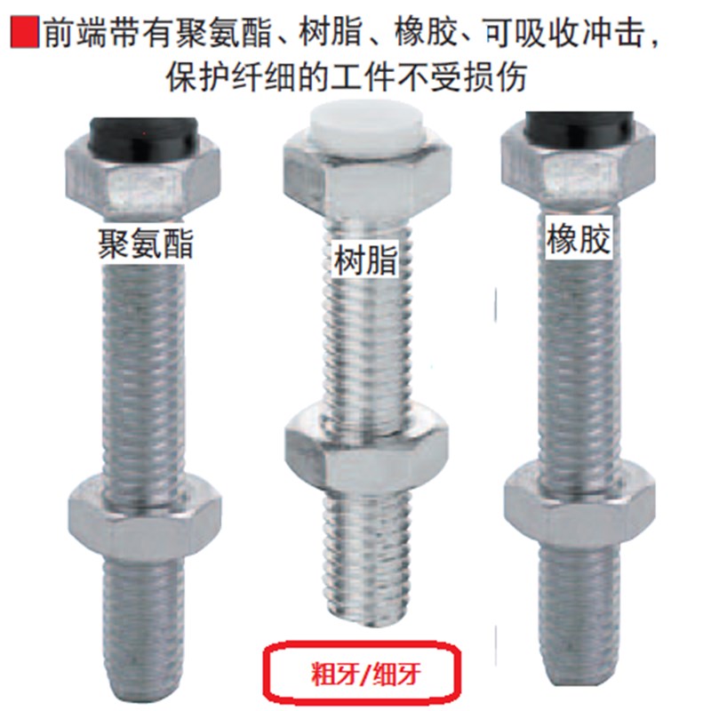 止动螺栓缓冲螺丝UST.SUST.LUST.USRT4-5 10 15 20 25 30 35 40