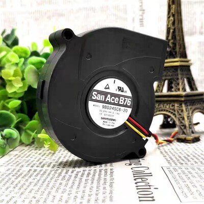 SANYO/三洋 SAN ACE B76 9BD24SC6-20 24V 0.14A 涡轮鼓风机 7620