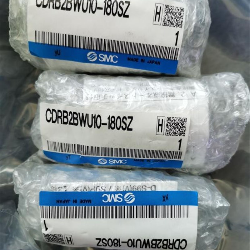全新原装SMC CDRB2BWU10-180SZ  旋转气缸 实物图片