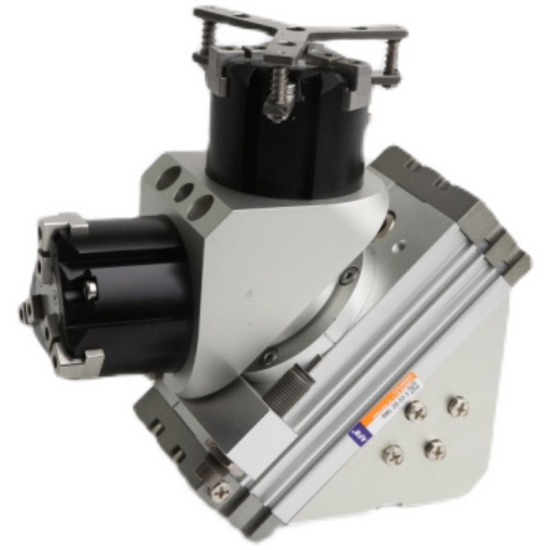 机械手旋转摆动180度换向夹持气缸RMT/RML20-25/32/40/50-2-3三爪