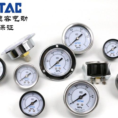 原装亚德客嵌入式面板安装压力表F-GU4010M GU40-10M/10Z/10P/10B