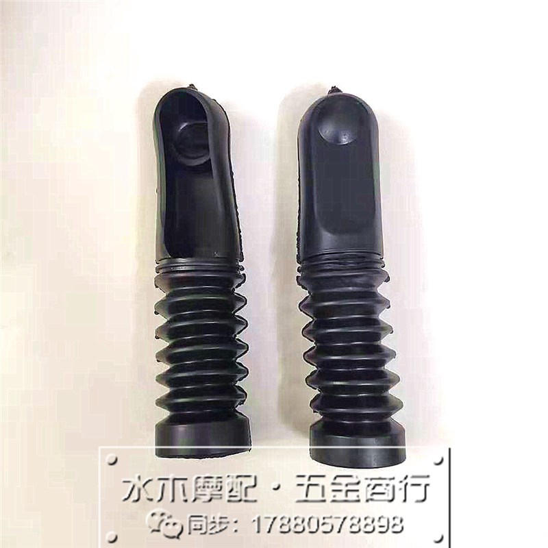 铃木怪四五代V50G/Lets4/Lets5/Pallet蛋蛋 前减震避震防尘罩胶套