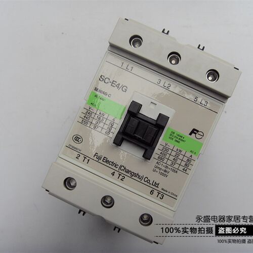 原装正品常熟富士SC-E4/G 80A直流接触器SC-E4 DC24V现货SE80AG-C